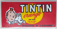 Plaque émaillée Tintin