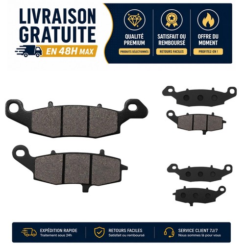 Plaquettes frein avant - de,