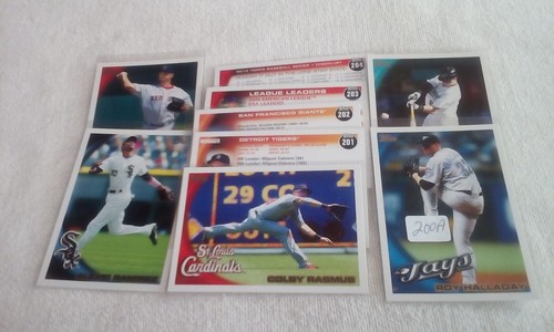 2010 topps baseball - part., set
