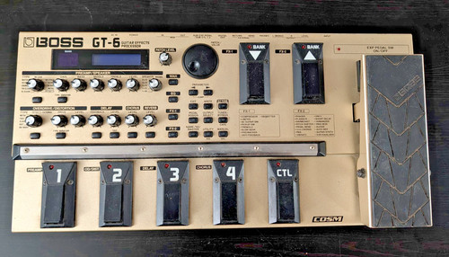 Boss guitar multi - gt-6,