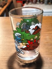 VERRE SCHTROUMPF PEYO 1994