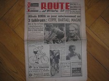 COPPI BARTALI MAGNI ROUTE ET PISTE 51 COPERTINA RARA RIVISTA FRANCESE CICLISMO