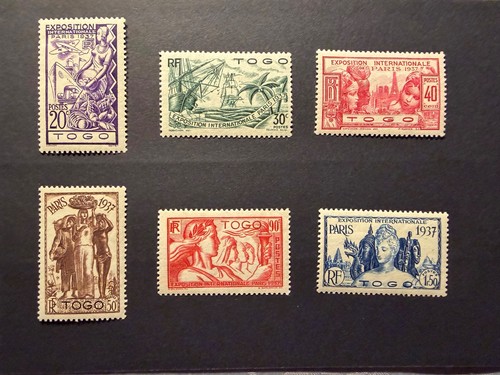 Timbres togo 165 170 - -, 165-170
