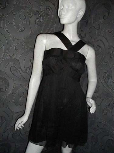 Robe noire étonnante - robe, +