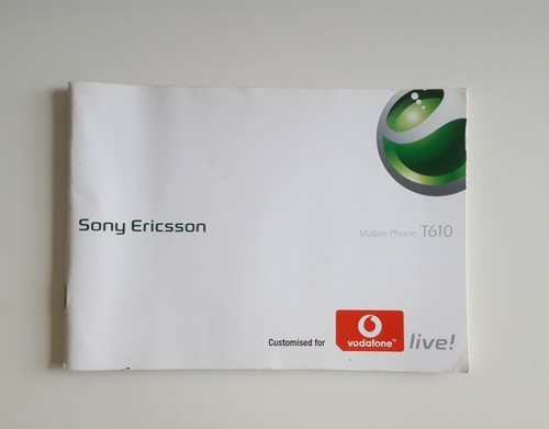 Livret information sony - livret, d'information