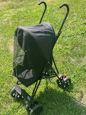 Pet Gear Stroller Travel 4-Wheel Zipper Window for Small Dogs/Cats up to 30lbs