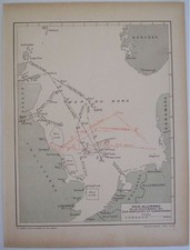 Carte Mer du Nord L'atttaque
