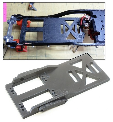 Support double servo - double,