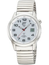 ETT Eco Tech Time EGS-11711-12Z Montre Homme Radio-pilotée Solaire Drive Basi...