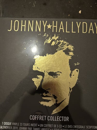 Coffret johnny hallyday - coffret,