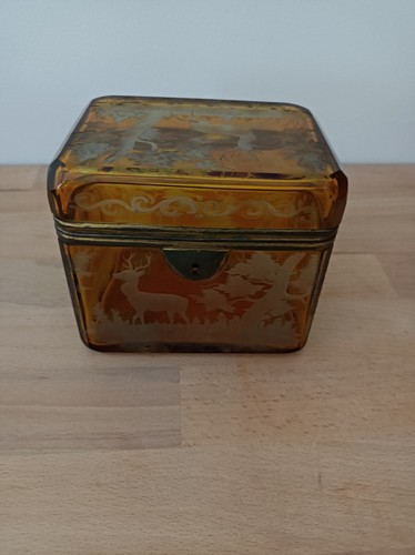 Boîte bijoux cristal - boîte, en