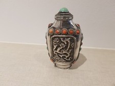 Tabatière chinoise argent