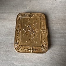 Poudrier Ancien Boîte À