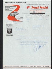 AVIGNON (84) CAR BREAKER / SCRAP METAL "Ets Joseph MICHEL" in 1972