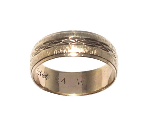 Bague alliance homme 9ct - bague,