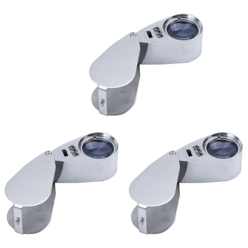 3pièces 40x led loupe - 40x, de