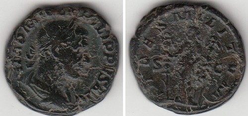Monnaie antique romaine - antique, en