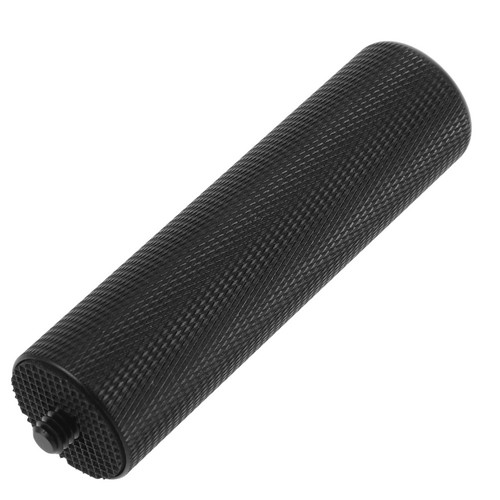 Black aluminum camera hand - aluminum,