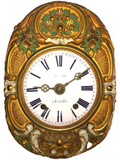 Mouvement comtoise polychrome