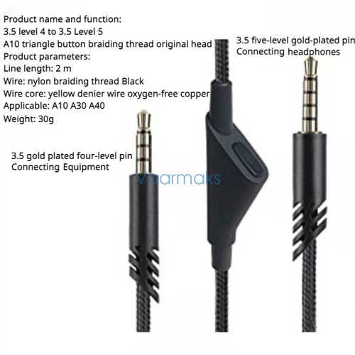 Audio cable for logitech - cable,