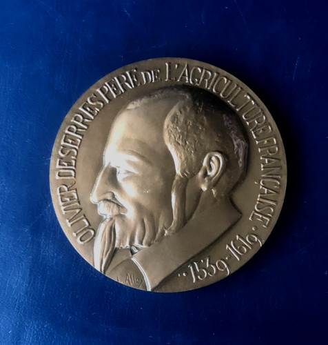 Médaille olivier serres - olivier, pere