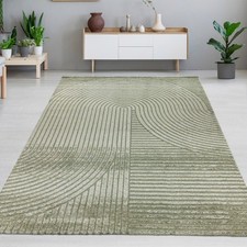 Tapis salon effet hauteur en