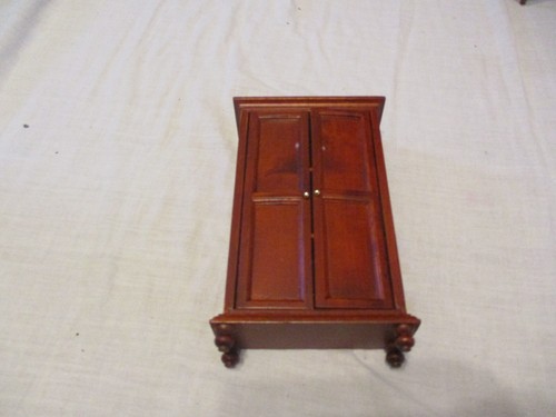 Vintage wood doll house - doll,