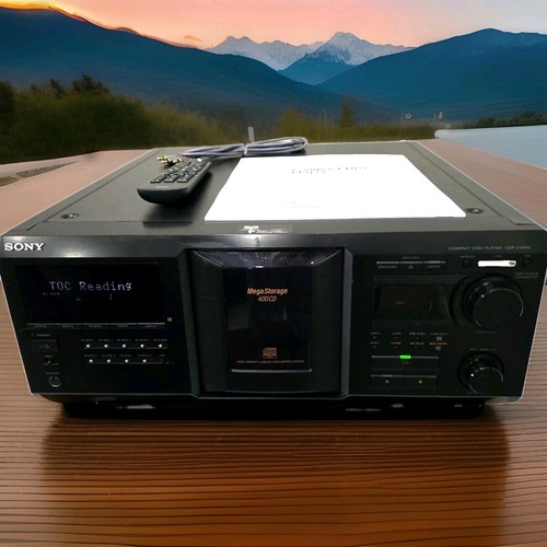 Sony cdp cx455 changer - sony,