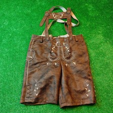 Short en cuir homme XS