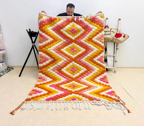 Tapis laine berbère - tapis,