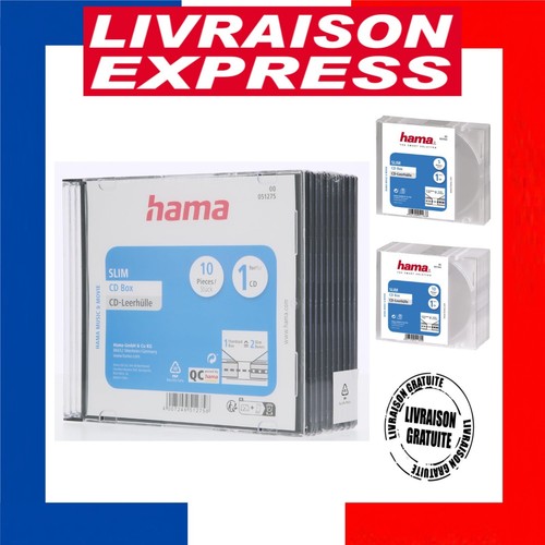 Hama boîtier dvd - boîtier, cd/dvd