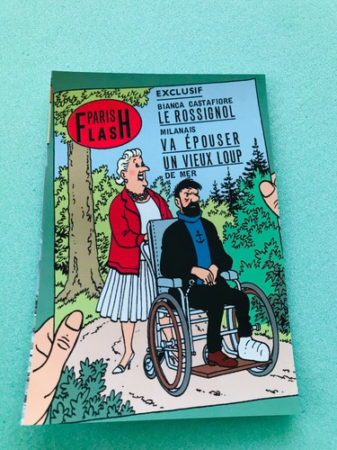 Carte postale 15x10 tintin - carte,