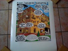 Sérigraphie cromalin Astérix