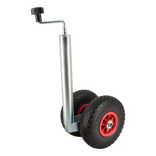 Roue jockey double tube - double,