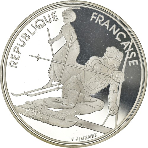 Monnaie france patinage - france,,