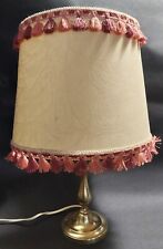 Lampe de bureau pied en laiton