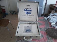 6 disques 33T J.S BACH WEIBNACHTS ORATORIUM/JOHANNES PASSION DANS LEUR VALISE