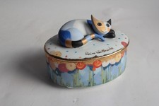 Boite porcelaine Chat Goebel Rosina Wachtmeister Allemagne (70055)