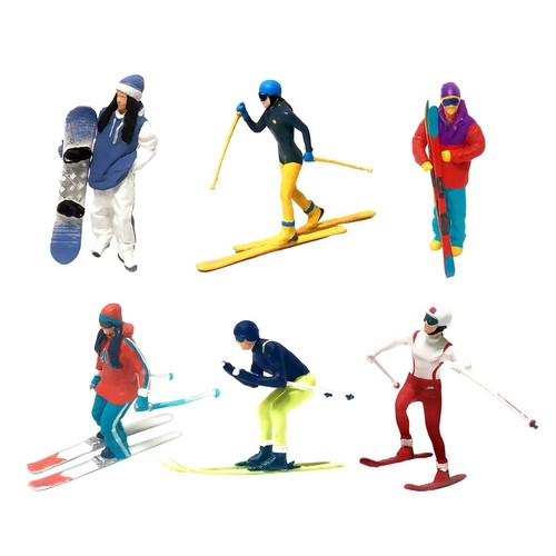 Figurine skieur à - figurine,