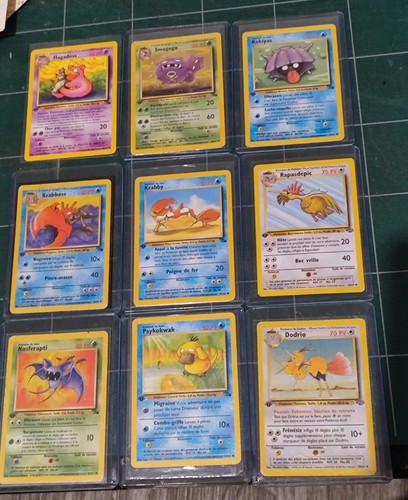 Lot cartes pokémon wotc - 9,