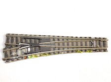 FLEISCHMANN PICCOLO N 1/160 9170 RAIL AIGUILLAGE DROIT A GAUCHE MANUEL A BALLAST