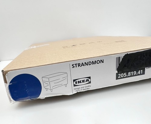 Ikea strandmon ottoman cover - ikea,