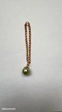 COLLIER BOULE VERTE POUR