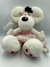 Vintage DEPESCHE plush 30 cm DIDDLINA dancer bride Diddl old