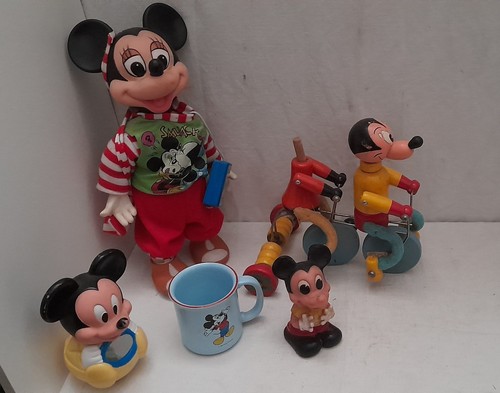 Lot ancien jouet - ancien, mickey