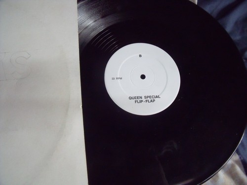 Rare 33t promo label - 33t, blanc