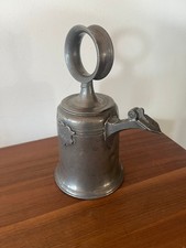Appenzeller Glockenkanne Bell Shaped Pewter Wine Jug