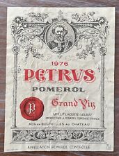 1976 Pomerol Grand Vin Label - 75cl