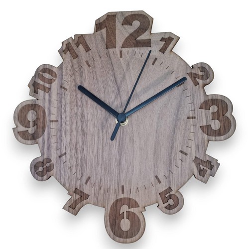 Numéroté horloges en bois - numéroté,