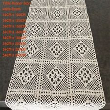 Rétro Crochet Coton Nappes